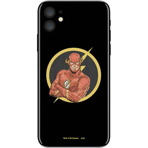 DC Comics The Flash Folded Arms Pose iPhone 11 Skin